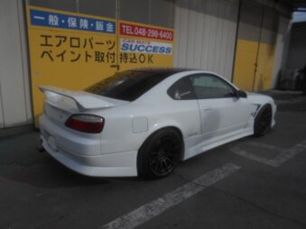 日産 S15シルビア リアスポイラー取付