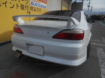 本命ギフト S15シルビア純正リアスポイラー S15シルビア 純正羽加工